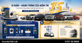 KỶ NIỆM 15 NĂM THÀNH LẬP - ƯU ĐÃI ĐẶC BIỆT THAY LỜI TRI ÂN